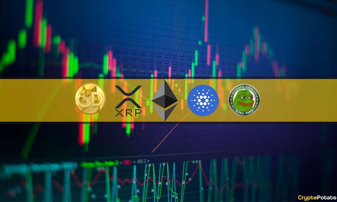 Diese Woche werfen wir einen genaueren Blick auf Ethereum, RippleCardano, Pepe und Dogecoin. Ethereum (ETH) Da der Markt rote Zahlen schrieb, ist Ethereum diese Woche um 7,4 % gefallen. Dabei hat sich das Schlüsselniveau bei 1.800 US-Dollar in einen Widerstand verwandelt. Dies verdeutlicht eine große Veränderung in der Struktur und gibt den Bären die Kontrolle über die Preisbewegung. Die Dynamik ist bärisch geworden und ein Test der wichtigen Unterstützung bei 1.660 US-Dollar erscheint in der kommenden Woche wahrscheinlich. Dies wird umso mehr der Fall sein, wenn Bitcoin seine Korrektur fortsetzt. Mit Blick auf die Zukunft könnte Ethereum seinen makroökonomischen Aufwärtstrend &hellip;