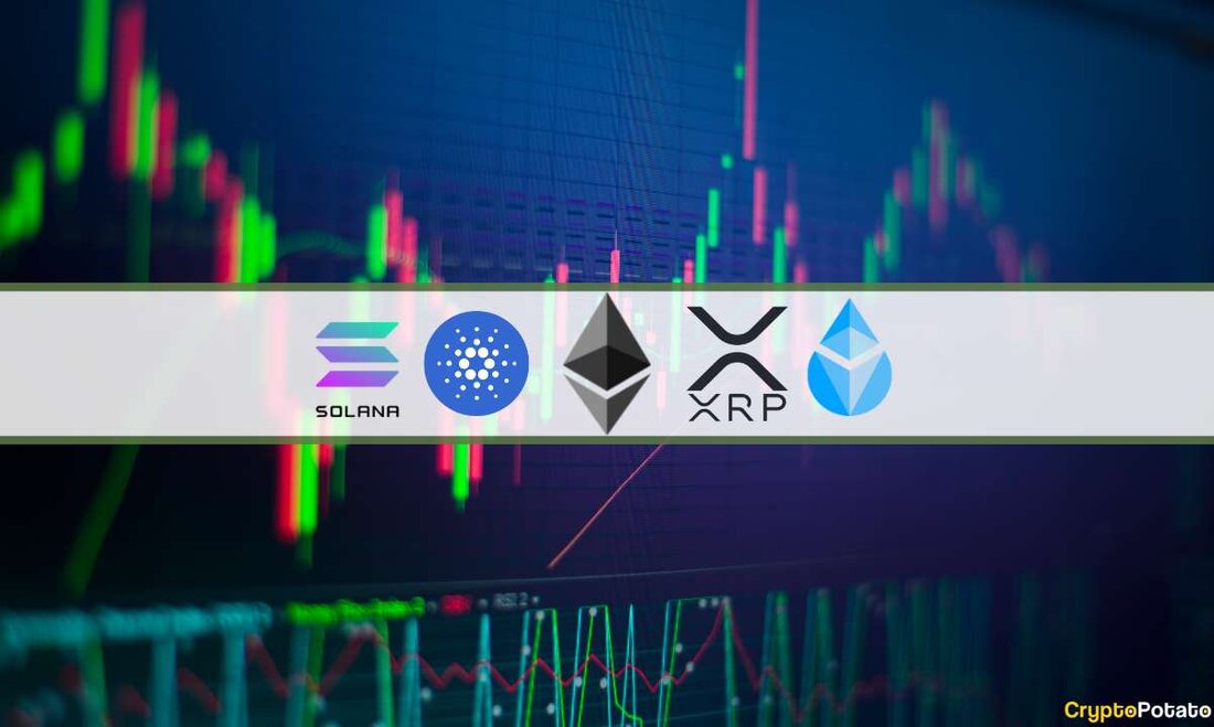 Diese Woche werfen wir einen genaueren Blick auf Ethereum, RippleCardano, Solana und Lido. Ethereum (ETH) Mit dem Verlust des zinsbullischen Momentums ist Ethereum in eine Korrekturphase eingetreten und ist in der vergangenen Woche um 5,9 % gefallen. Die Preisaktion wird rückläufig. Die Verkäufer lehnten ETH erneut beim Widerstand von 1.660 $ ab, und nach mehreren gescheiterten Versuchen, dieses Schlüsselniveau zu durchbrechen, konnten die Bullen den Preis nicht mehr kontrollieren. Aus diesem Grund müssen sie sich möglicherweise auf die nächste Unterstützungsstufe bei 1.400 $ zurückziehen. Mit Blick auf die Zukunft tritt die ETH in eine Korrektur ein, die viele angesichts der &hellip;