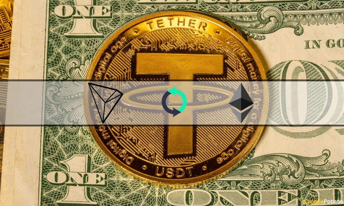 Tether wandelt 750 Mio. USDT von Tron in Ethereum um