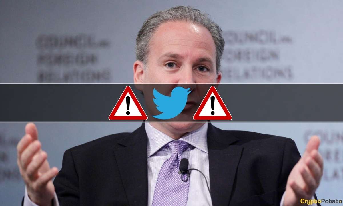 Warnung!  Twitter-Konto von Peter Schiff kompromittiert, lockt auf Phishing-Seite